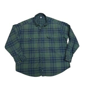 Dockers plaid flann shirt